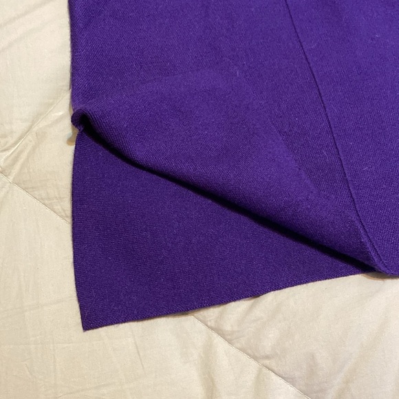 Boho Chic Purple Boxy Sweater in Size XS Fits Like XL. - Picture 6 of 7